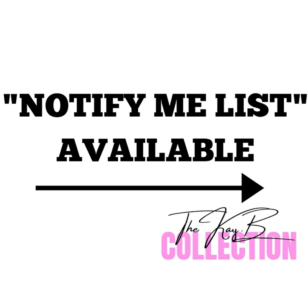 NOTIFY ME🔜